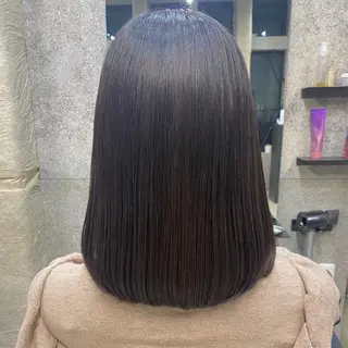 セミロング ♡HARUKA/縮毛 /髪質改善/BOBのヘアスタイル