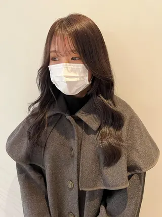 ロング カラー MARU レイヤー/パーマのヘアスタイル