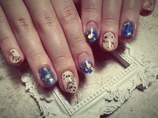 ネイル へぜリヒ ·もものネイルデザイン