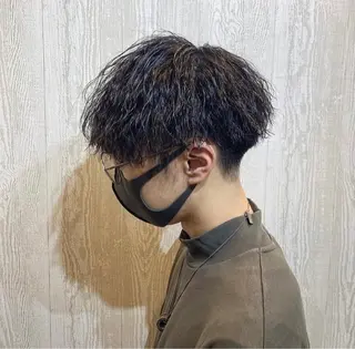 メンズ TELA HAIR 瑞江店所属・髪質改善✨透明感 片塩のヘアスタイル