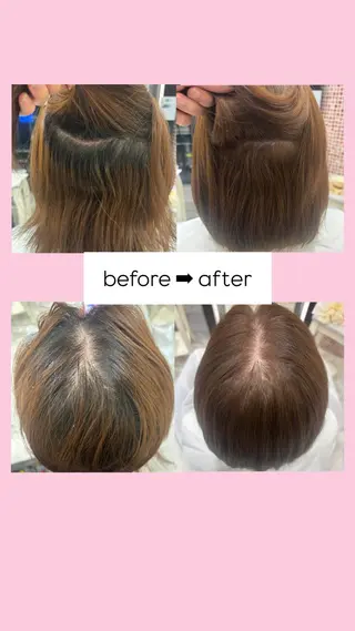 カラー モデル募集 🫧さやか🫧のヘアスタイル