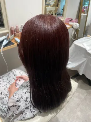 セミロング カラー 透明感カラー/ 花恋🎀♡のヘアスタイル