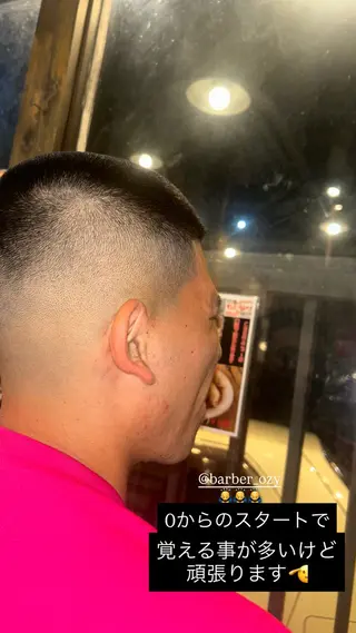ショート メンズ カット ブース　カムス所属・メンズ限定💈 TAMANAHのヘアスタイル