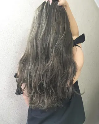 ロング カラー 【美髪矯正】【スト カール】小野村翔太のヘアスタイル