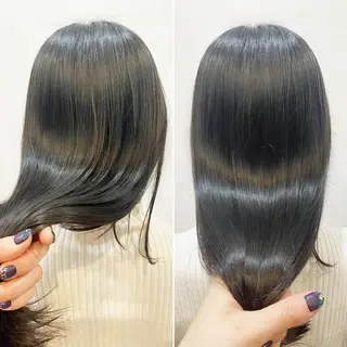 ロング 艶•透明感カラー フィーシーのヘアスタイル