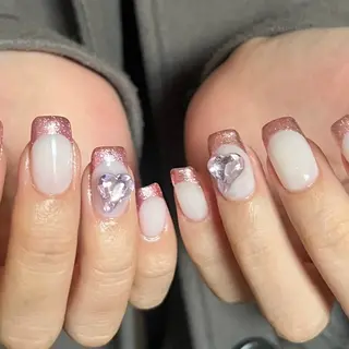 ネイル unwind ┊︎冬っぽネイル🧸のネイルデザイン