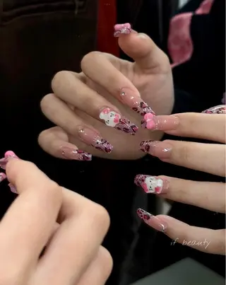 ネイル if Hair＆Nail Salon所属・IKA /海外ネイル /個性派/ワンホンのネイルデザイン