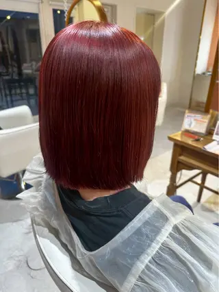 カラー 中山 知優のヘアスタイル