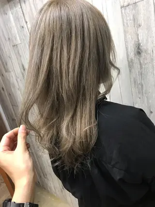 セミロング カラー パーマ ヘアアレンジ メンズ キッズ Forest. -髪質改善-のヘアスタイル