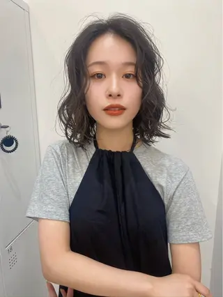 ミディアム パーマ ⭐️モテ髪 ⭐️No.1しゅうまのヘアスタイル