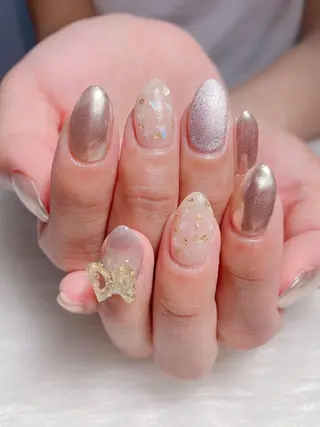 ネイル 🎀Yumi✨ ミキネイルサロン池袋のネイルデザイン