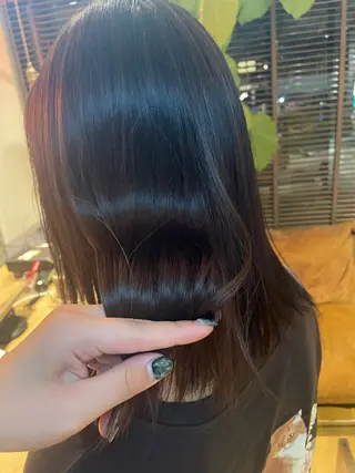 カラー AUQWA/いおり 自由が丘のヘアスタイル