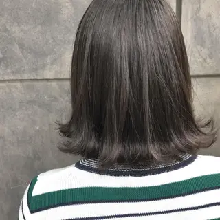 ミディアム No1韓国風レイヤー &カチモリ✨ /サキのヘアスタイル