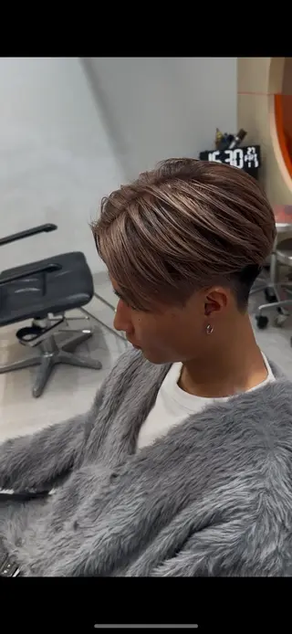 カラー メンズ 当日予約⭕️ fifth渋谷太田のヘアスタイル