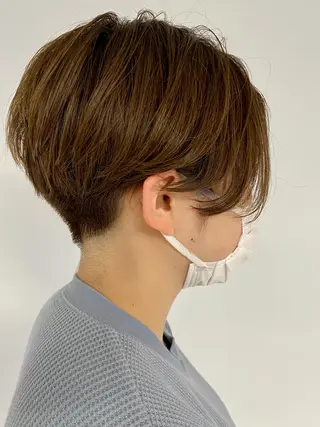 ショート カラー steed tokyo所属・KOOKI スティードトーキョーのヘアスタイル