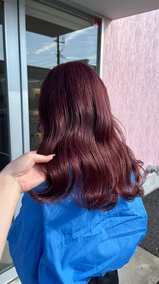 カラー 服部 沙弥佳のヘアスタイル