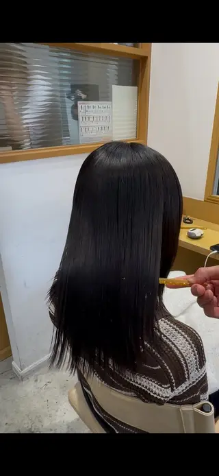ミディアム 恵比寿/ブリーチ/ 髪質改善/フミヤのヘアスタイル