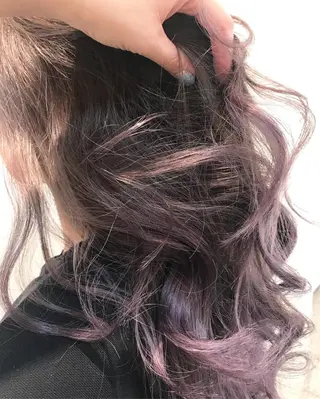 ロング カラー レイヤーカット/艶髪 🎀笠原 優花🎀のヘアスタイル