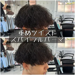 メンズ BLEACHI桜田店所属・BLEACHI桜田店 西澤元気のヘアスタイル