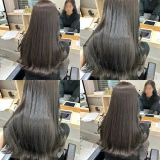 セミロング カラー 🤍透明感/韓国風 🤍サクラギヒトミのヘアスタイル