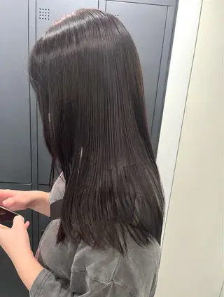 セミロング ダブルカラー🫐 /まゆ🎀のヘアスタイル
