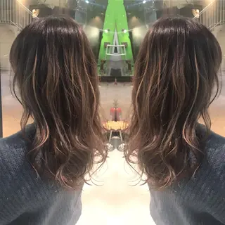 ロング カラー 松村 崇弘のヘアスタイル