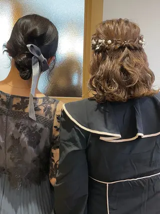 ミディアム ヘアアレンジ GOTODAY SHAiRE SALON所属・札幌 ヘアアレンジ 🍎 タナカセリナのヘアスタイル