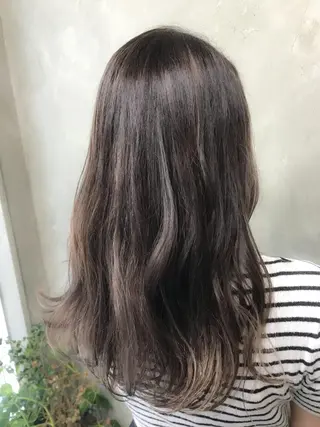 ミディアム カラー パーマ 🌈髪質改善💕 縮毛矯正✨青木まで✨のヘアスタイル