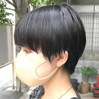 ショート ✂︎ウルフ・ショート ✂︎MIKUNIのヘアスタイル