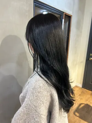 ロング カラー きよまつ みさきのヘアスタイル