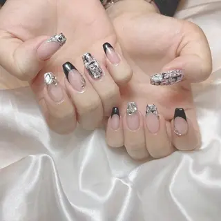 ネイル 森山 翔奈 りとるうねるま所属のネイルデザイン