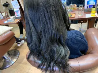 ロング 永田 志織のヘアスタイル