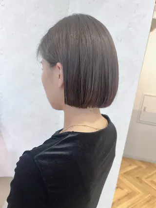 ショート カラー 透明感カラー│ レイヤーヘア中居美樹のヘアスタイル