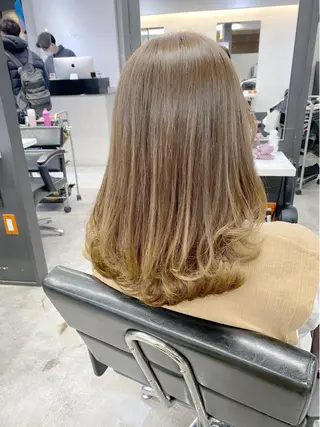 ミディアム SPUL hair design所属・中富 🍪みなのヘアスタイル