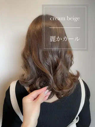 ミディアム カラー ヘアアレンジ topstylist 芳賀みなみのヘアスタイル