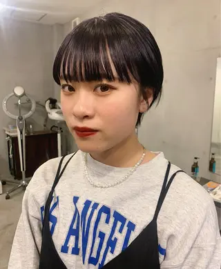 ショート カラー mir所属・柿沼 未夢のヘアスタイル