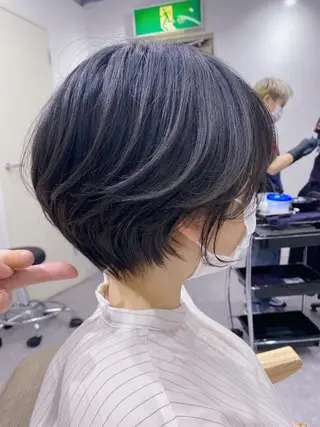 ショート sii.所属・sii. 川嶋のヘアスタイル