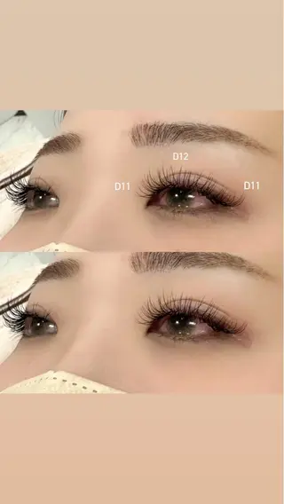 マツエク・マツパ CAFUNE 杉村のマツエク・マツパデザイン