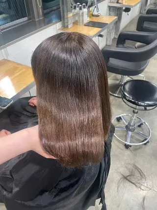 カラー 🤍ベージュ/透明感 韓国ヘア/まりん🤍のヘアスタイル