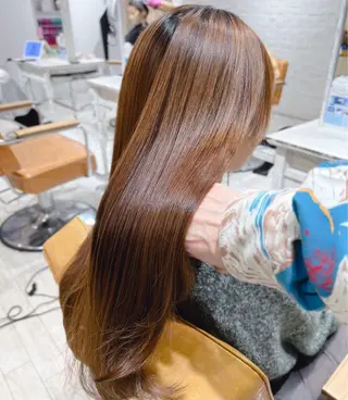 ロング ハイレイヤー/顔周り /レイヤーカットのヘアスタイル