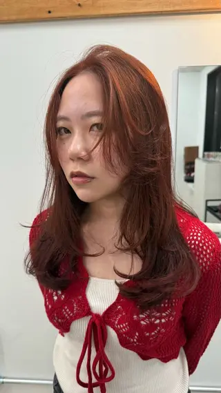 ロング QUARTE所属・りん 🍀8月の モデル様募集中です◎のヘアスタイル