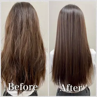 ロング カラー 中本 達也のヘアスタイル