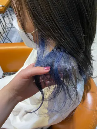 セミロング GO TODAY SHAiRE SALON 原宿Stella店所属・𓍯柔らかhair 𓍯 yukinoのヘアスタイル