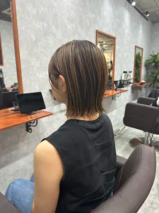 ショート C’LD hair produce /シールドヘア所属・モテ髪/ボブ/ショー ト/アダチフウトのヘアスタイル