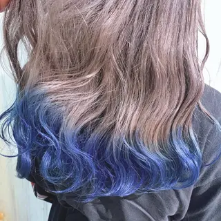 ロング カラー ヘアアレンジ 新宿color🐝 AYAKA🌈💖のヘアスタイル