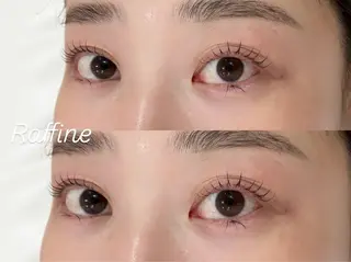 マツエク・マツパ Raffine miruのマツエク・マツパデザイン