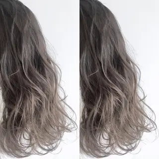 ロング カラー パーマ ヘアアレンジ tocca所属・毎月通える価格♪ 杉本真基のヘアスタイル