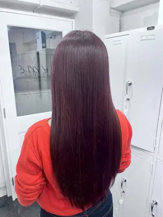 ロング GAME by AlanSmithee 原宿所属・🎀韓国ハイトーン saya🎀💜のヘアスタイル