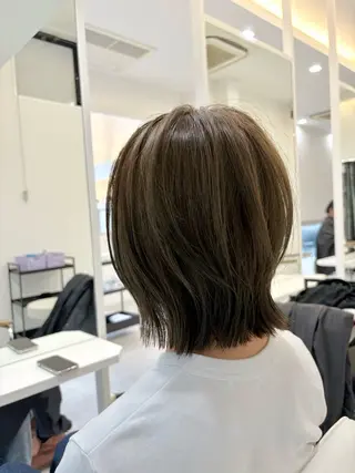 ミディアム juve.別府店所属・別府 /ショート /ボブ/ヤマダルカのヘアスタイル