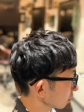 メンズ familiar BOND所属・佐々木陸斗 ショート&メンズのヘアスタイル